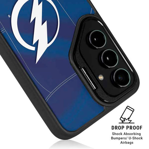 NHL Tampa Bay Lightning Jersey Galaxy S24 FE Kickstand Case