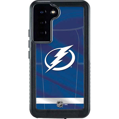 NHL Tampa Bay Lightning Jersey Galaxy S24 Plus Waterproof Case
