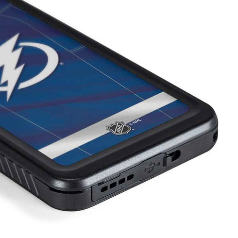 NHL Tampa Bay Lightning Jersey Galaxy S24 Plus Waterproof Case