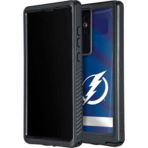 NHL Tampa Bay Lightning Jersey Galaxy S24 Ultra Waterproof Case