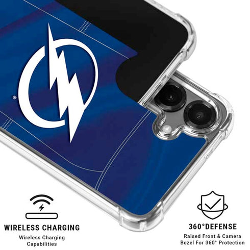 NHL Tampa Bay Lightning Jersey Galaxy S26 Clear Case