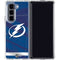NHL Tampa Bay Lightning Jersey Galaxy Z Fold5 5G Clear Case