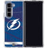 NHL Tampa Bay Lightning Jersey Galaxy Z Fold5 5G Clear Case