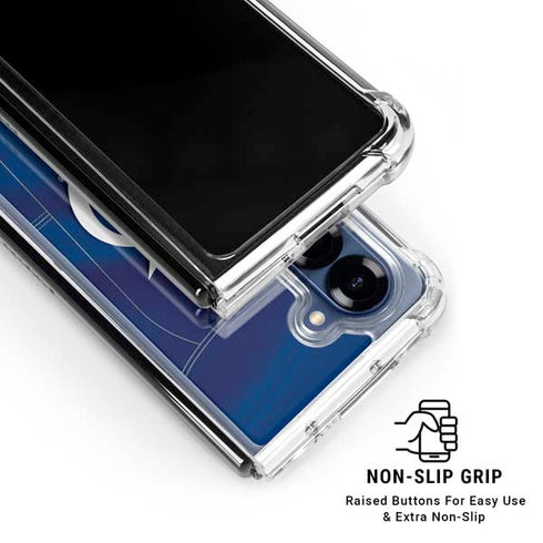 NHL Tampa Bay Lightning Jersey Galaxy Z Fold6 Clear Case