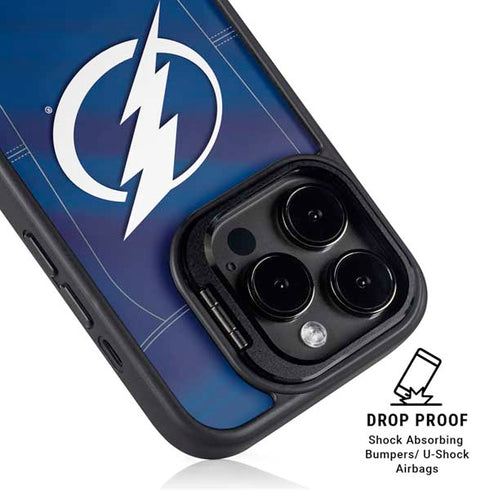 NHL Tampa Bay Lightning Jersey iPhone 14 Pro Kickstand Case