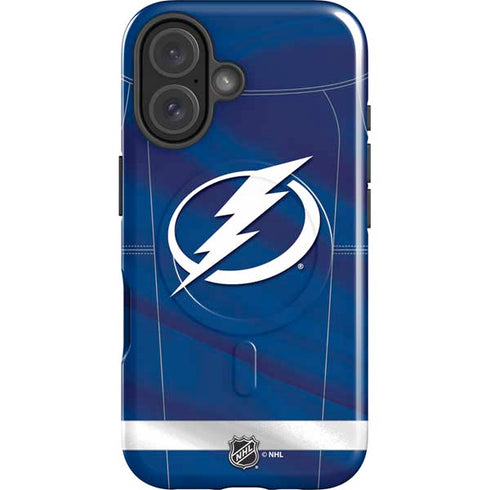 NHL Tampa Bay Lightning Jersey iPhone 16 Magsafe Impact Case