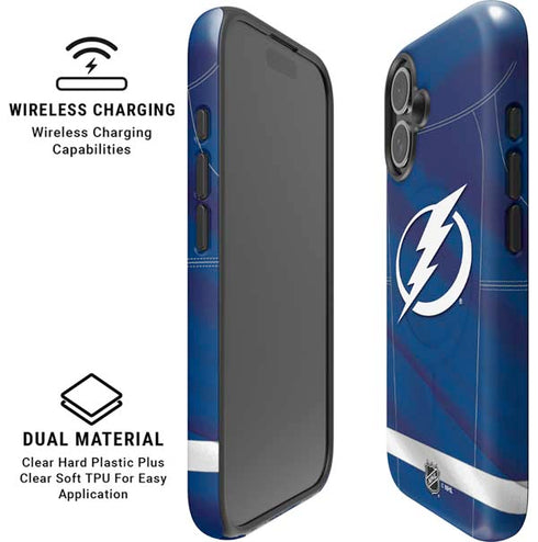 NHL Tampa Bay Lightning Jersey iPhone 16 Plus Magsafe Impact Case