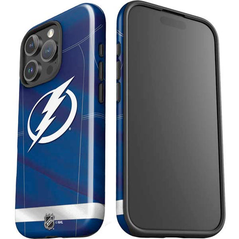 NHL Tampa Bay Lightning Jersey iPhone 16 Pro Max Impact Case