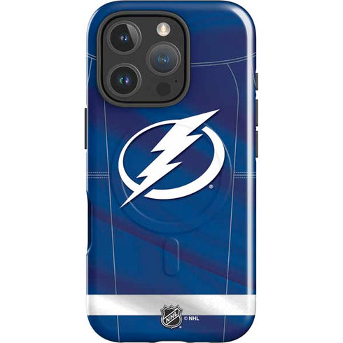 NHL Tampa Bay Lightning Jersey iPhone 16 Pro Max Magsafe Impact Case
