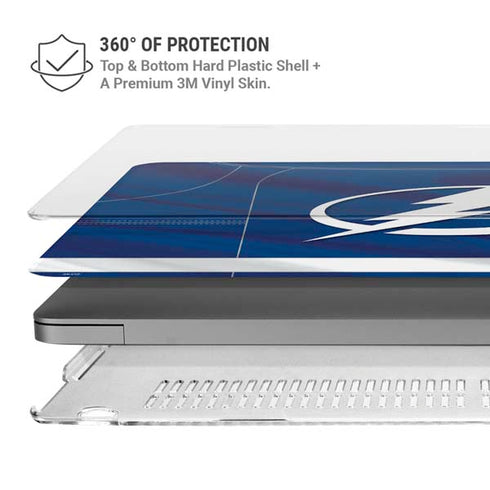 NHL Tampa Bay Lightning Jersey MacBook Pro 14in (2021-24) Case plus Skin