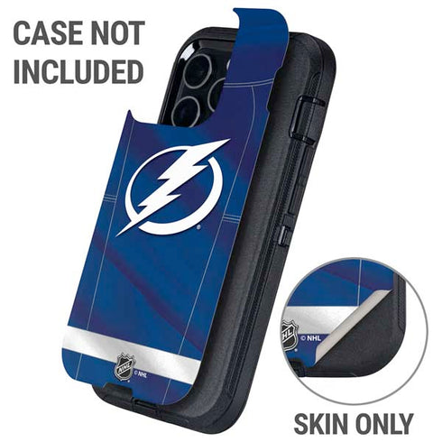 NHL Tampa Bay Lightning Jersey Otterbox Defender iPhone Skin
