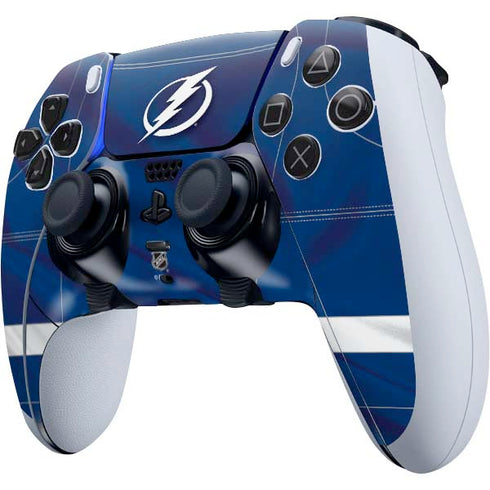 NHL Tampa Bay Lightning Jersey PS5 DualSense Edge Pro Controller Skin