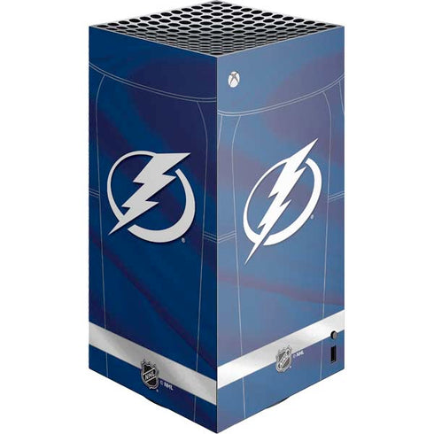NHL Tampa Bay Lightning Jersey XBox Series X Digital Edition Console Skin