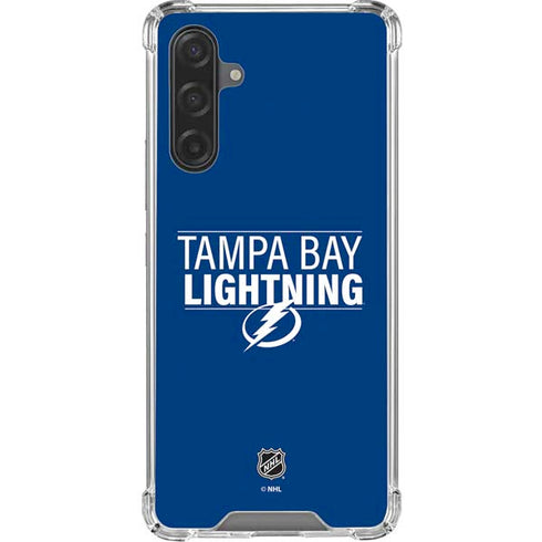 NHL Tampa Bay Lightning Lineup Galaxy A17 Clear Case