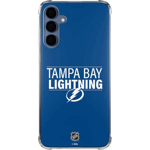 NHL Tampa Bay Lightning Lineup Galaxy A55 5G Clear Case