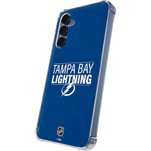 NHL Tampa Bay Lightning Lineup Galaxy A55 5G Clear Case