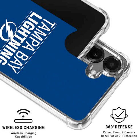 NHL Tampa Bay Lightning Lineup Galaxy S26 Clear Case