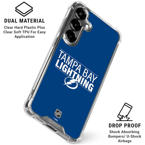 NHL Tampa Bay Lightning Lineup Galaxy S26 Plus Clear Case