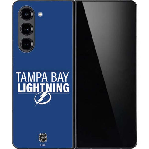 NHL Tampa Bay Lightning Lineup Galaxy Z Fold5 5G Skin