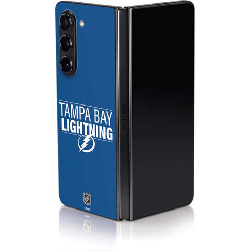 NHL Tampa Bay Lightning Lineup Galaxy Z Fold5 5G Skin