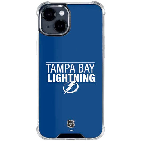 NHL Tampa Bay Lightning Lineup iPhone 15 Clear Case