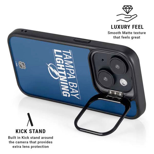 NHL Tampa Bay Lightning Lineup iPhone 15 Kickstand Case