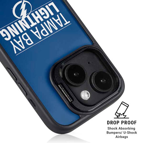 NHL Tampa Bay Lightning Lineup iPhone 15 Plus Kickstand Case