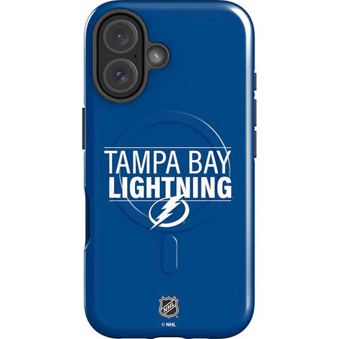 NHL Tampa Bay Lightning Lineup iPhone 16 Magsafe Impact Case