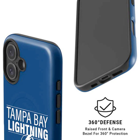 NHL Tampa Bay Lightning Lineup iPhone 16 Magsafe Impact Case