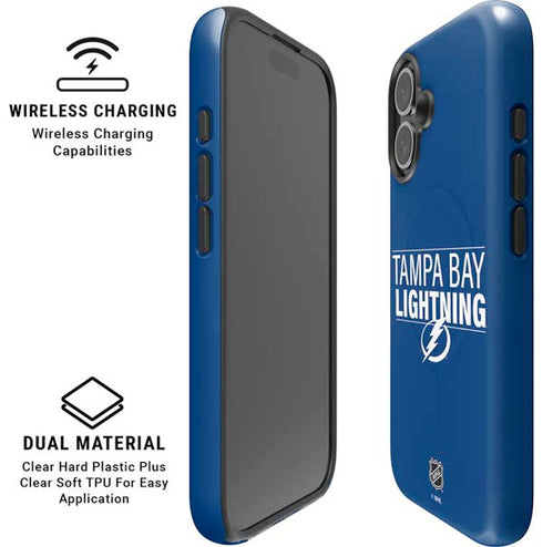 NHL Tampa Bay Lightning Lineup iPhone 16 Magsafe Impact Case
