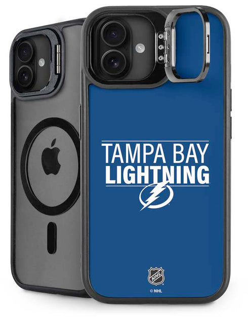NHL Tampa Bay Lightning Lineup iPhone 16 Plus Kickstand Case