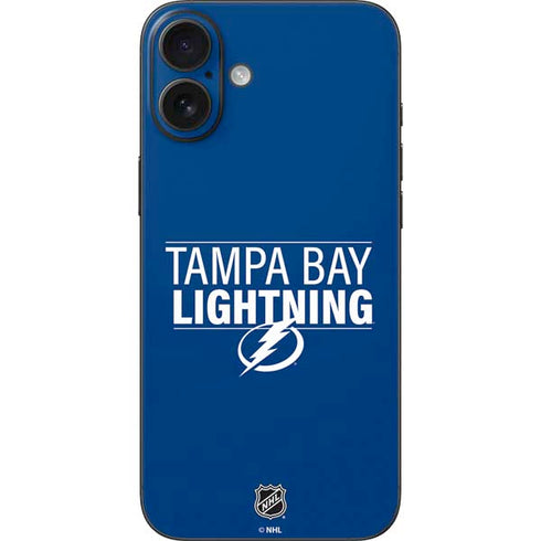 NHL Tampa Bay Lightning Lineup iPhone 16 Plus Skin