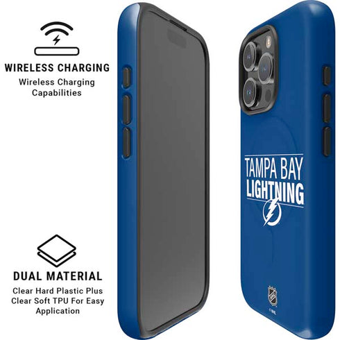 NHL Tampa Bay Lightning Lineup iPhone 16 Pro Max Magsafe Impact Case