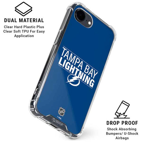 NHL Tampa Bay Lightning Lineup iPhone 16e Clear Case