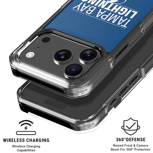 NHL Tampa Bay Lightning Lineup iPhone 18 Pro Clear Case