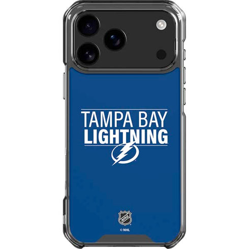 NHL Tampa Bay Lightning Lineup iPhone 18 Pro Max Clear Case
