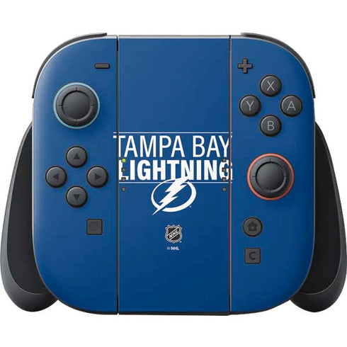 NHL Tampa Bay Lightning Lineup Nintendo Switch 2 (2025) Joy-Con Controller Skin