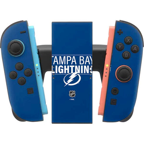 NHL Tampa Bay Lightning Lineup Nintendo Switch 2 (2025) Joy-Con Controller Skin