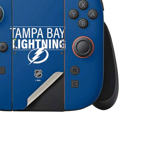 NHL Tampa Bay Lightning Lineup Nintendo Switch 2 (2025) Joy-Con Controller Skin