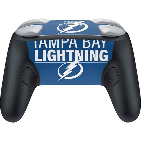 NHL Tampa Bay Lightning Lineup Nintendo Switch 2 (2025) Pro Controller Skin