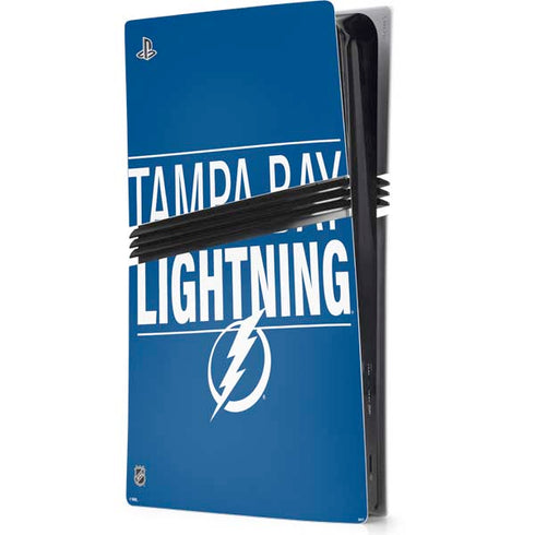 NHL Tampa Bay Lightning Lineup PS5 Pro Console Skin