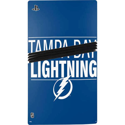 NHL Tampa Bay Lightning Lineup PS5 Pro Console Skin