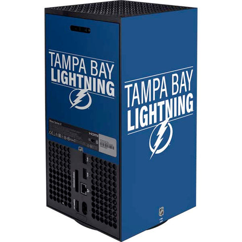 NHL Tampa Bay Lightning Lineup XBox Series X Digital Edition Bundle Skin