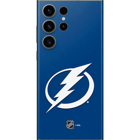 NHL Tampa Bay Lightning Logo Galaxy Skins
