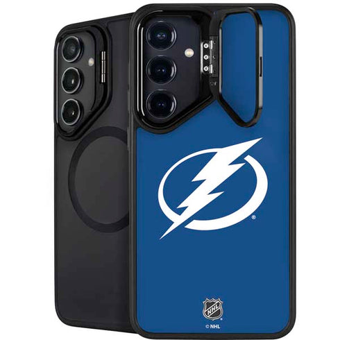 NHL Tampa Bay Lightning Logo Galaxy S25 Kickstand Case