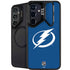 NHL Tampa Bay Lightning Logo Galaxy S25 Kickstand Case