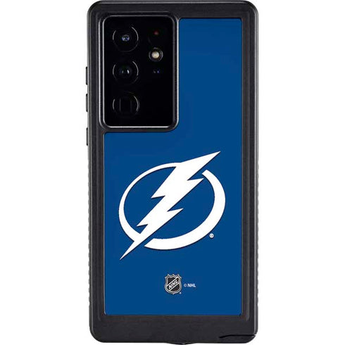 NHL Tampa Bay Lightning Logo Galaxy S24 Ultra Waterproof Case