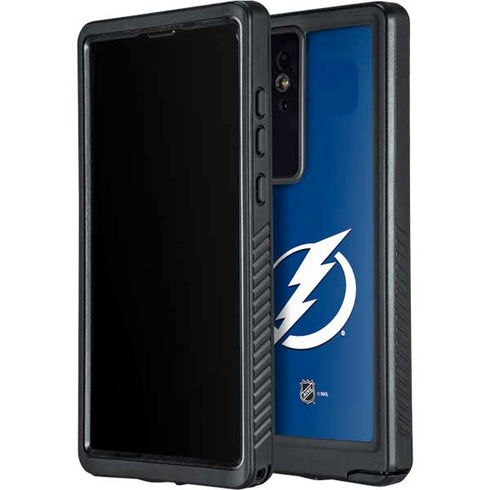 NHL Tampa Bay Lightning Logo Galaxy S24 Ultra Waterproof Case