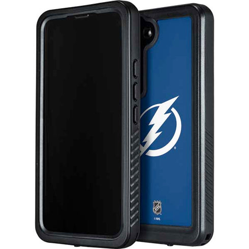 NHL Tampa Bay Lightning Logo Galaxy S24 Waterproof Case