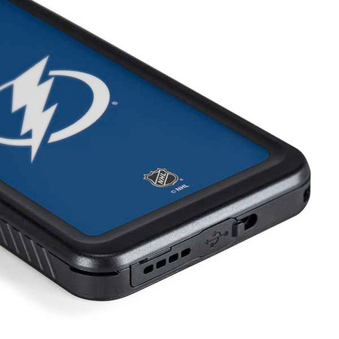 NHL Tampa Bay Lightning Logo Galaxy S24 Waterproof Case